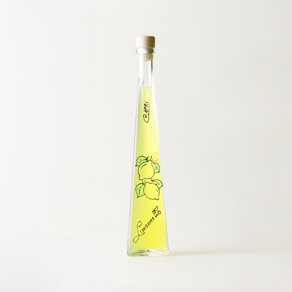 カプリピゥ リモンチェッロ 絵付けボトル 「貴婦人」 200ml – Limone