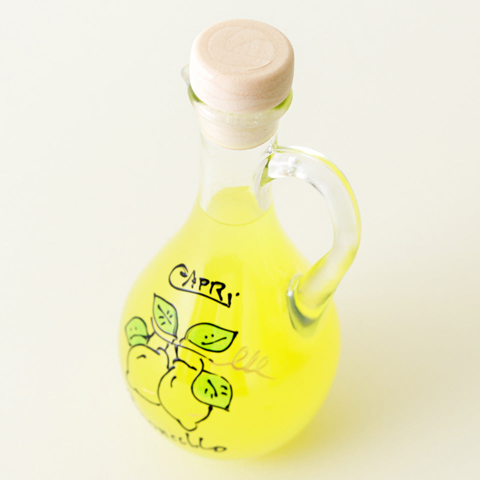 カプリピゥ リモンチェッロ 絵付けボトル 「水差し」 100ml