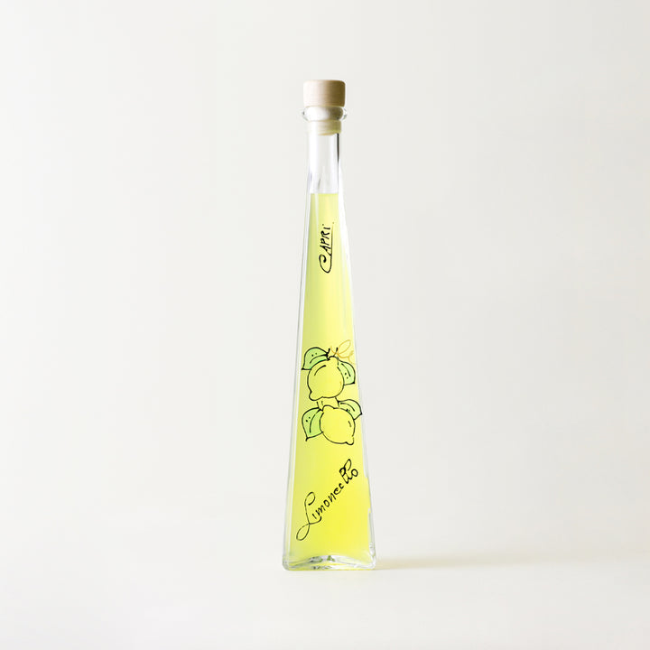 カプリピゥ リモンチェッロ 絵付けボトル 「貴婦人」 200ml – Limone