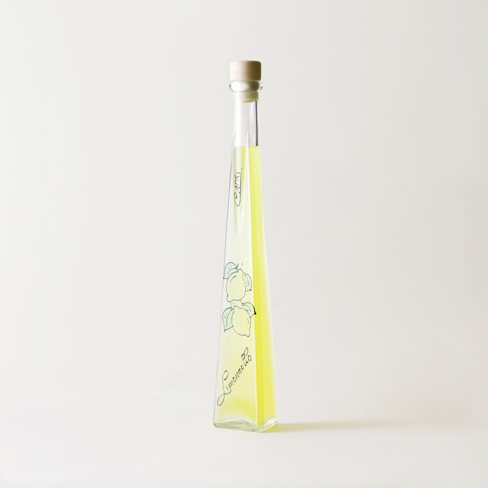 カプリピゥ リモンチェッロ 絵付けボトル 「貴婦人」 200ml – Limone
